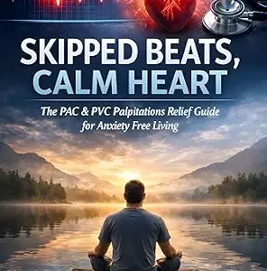 خرید و دانلود نسخه کامل کتاب Skipped Beats, Calm Heart: The PAC & PVC Palpitations Relief Guide for Anxiety Free Living