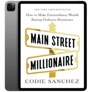 خرید و دانلود نسخه کامل کتاب انگلیسی Main Street Millionaire 2024