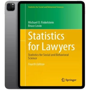 خرید و دانلود نسخه کامل کتاب انگلیسی Statistics for Lawyers 2024