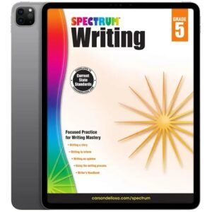 خرید و دانلود نسخه کامل کتاب Spectrum 5th Grade Writing Workbooks 2014