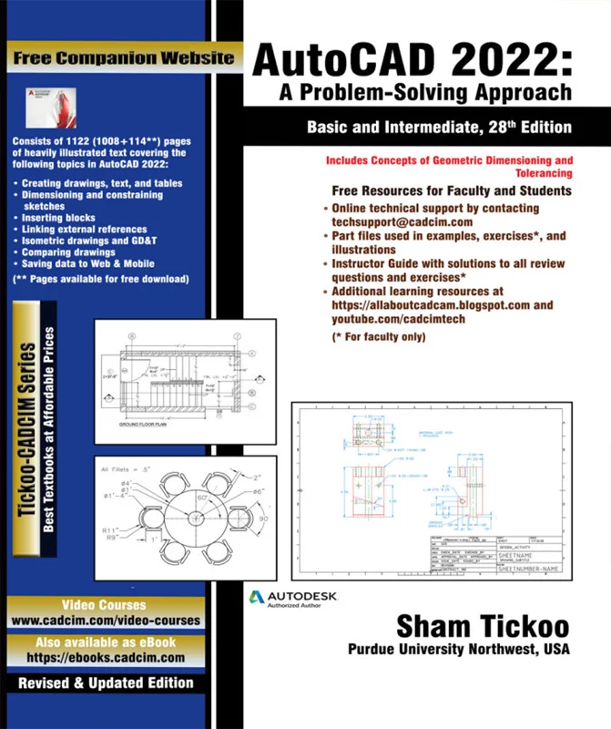 خرید و دانلود نسخه کامل کتاب
AutoCAD 2022: A Problem – Solving Approach, Basic and Intermediate, 28th Edition_6a5f631bece5b.webp خرید و دانلود نسخه کامل کتاب
AutoCAD 2022: A Problem - Solving Approach, Basic and Intermediate, 28th Edition - تصویر 1