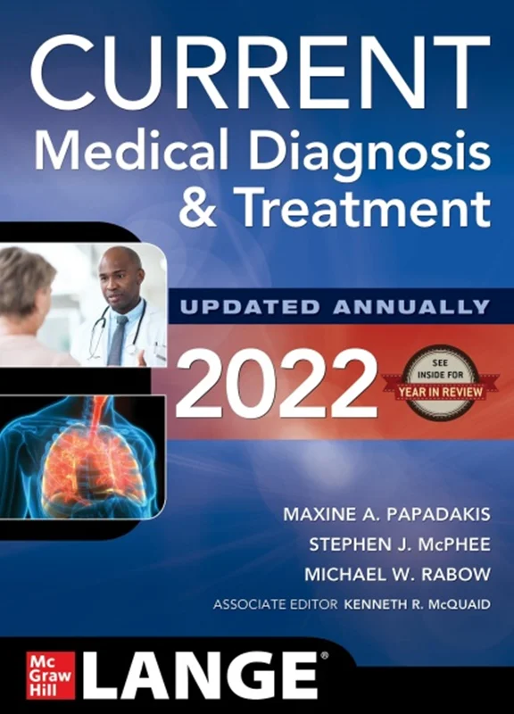 خرید و دانلود نسخه کامل کتاب
CURRENT Medical Diagnosis and Treatment 2022, 61st Edition_6a5f6a5c8409a.webp خرید و دانلود نسخه کامل کتاب
CURRENT Medical Diagnosis and Treatment 2022, 61st Edition - تصویر 1