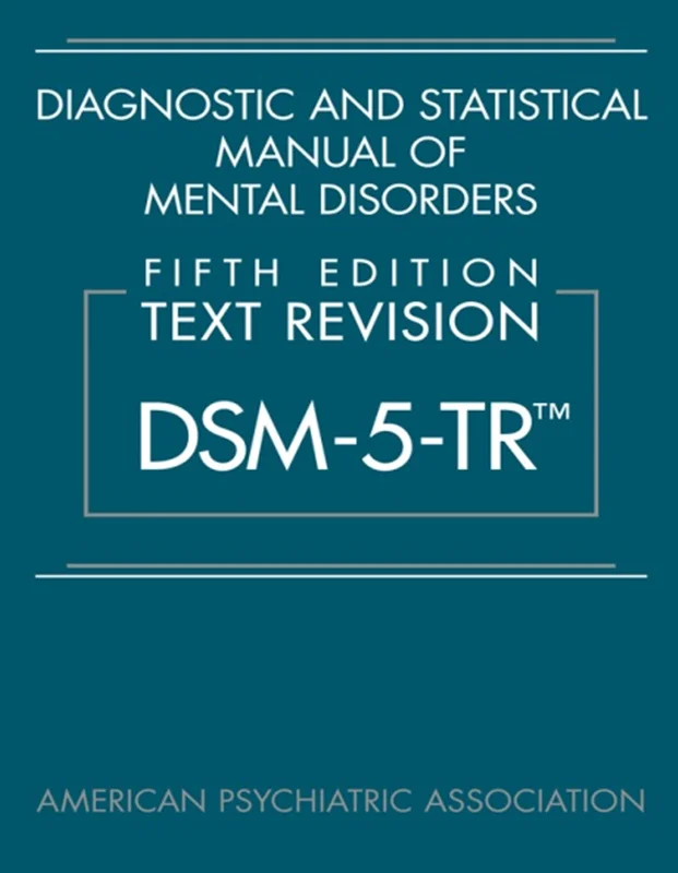 خرید و دانلود نسخه کامل کتاب
Diagnostic and Statistical Manual of Mental Disorders, Text Revision Dsm-5-TR_6a5fa6d752ed9.webp خرید و دانلود نسخه کامل کتاب Diagnostic and Statistical Manual of Mental Disorders, Text Revision Dsm-5-TR - تصویر 1