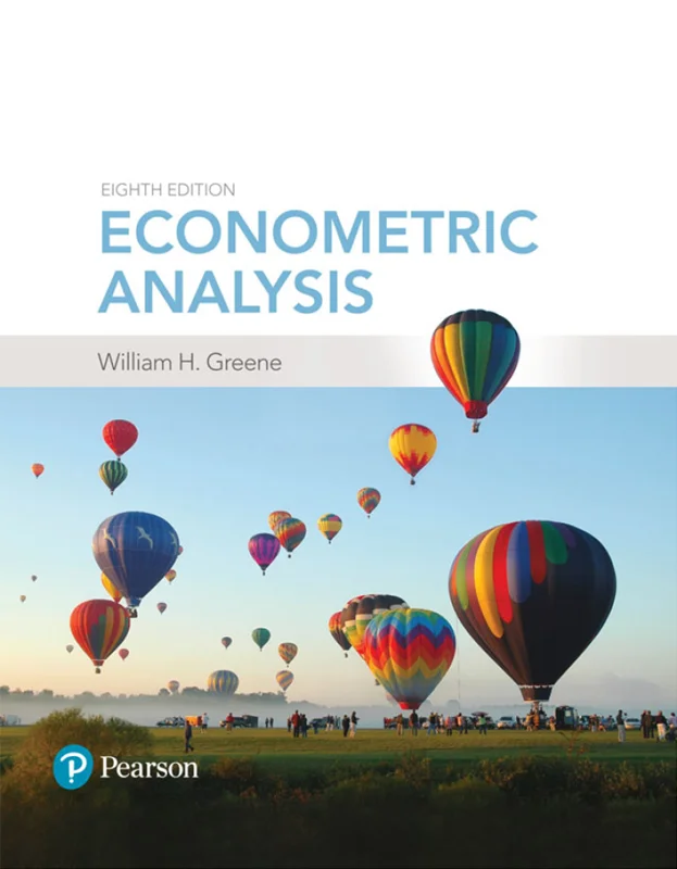 خرید و دانلود نسخه کامل کتاب
Econometric Analysis 8th Edition_6a5f8f32db74a.webp خرید و دانلود نسخه کامل کتاب
Econometric Analysis 8th Edition - تصویر 1