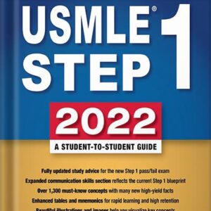 خرید و دانلود نسخه کامل کتاب First Aid for the USMLE Step 1 2022, Thirty Second Edition 32nd Edition by Tao Le PDF
