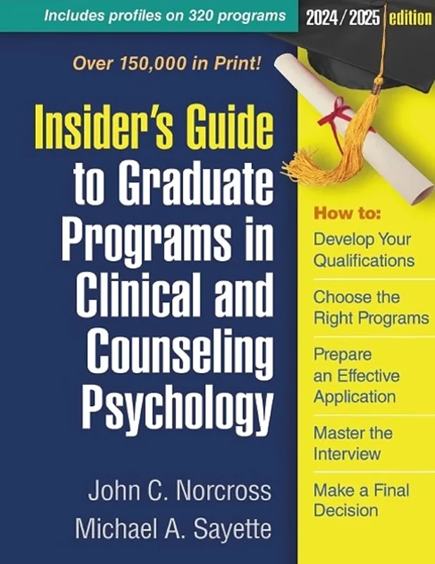 خرید و دانلود نسخه کامل کتاب
Insider’s Guide to Graduate Programs in Clinical and Counseling Psychology: 2024/2025 Edition_6a5ddfbb7faad.webp خرید و دانلود نسخه کامل کتاب
Insider's Guide to Graduate Programs in Clinical and Counseling Psychology: 2024/2025 Edition سورنا بوک - تصویر 1