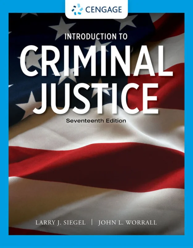خرید و دانلود نسخه کامل کتاب
Introduction to Criminal Justice 17th Edition_6a5f681fb1bb2.webp خرید و دانلود نسخه کامل کتاب
Introduction to Criminal Justice 17th Edition - تصویر 1