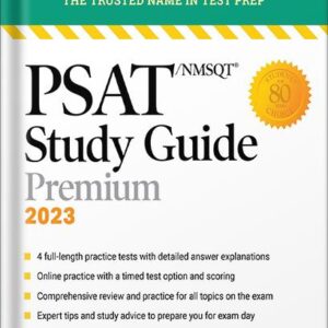 خرید و دانلود نسخه کامل کتاب PSAT/NMSQT Study Guide, 2023: Comprehensive Review with 4 Practice Tests + an Online Timed Test Option (Barron’s Test Prep) Second Edition by Brian W. Stewart M.Ed. PDF