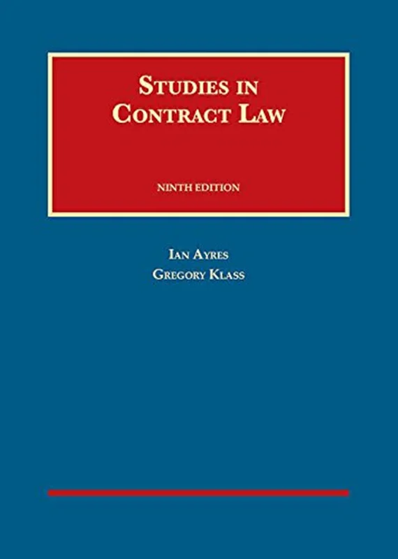 خرید و دانلود نسخه کامل کتاب
Studies in Contract Law 9th Edition_6a5fb5dd4c297.webp خرید و دانلود نسخه کامل کتاب
Studies in Contract Law 9th Edition - تصویر 1