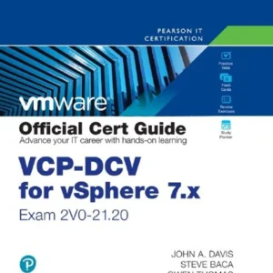 خرید و دانلود نسخه کامل کتاب 
VCP-DCV for vSphere 7.x (Exam 2V0-21.20)