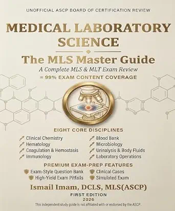 خرید و دانلود نسخه کامل کتاب The Master MLS Guide Book: A Comprehensive Reference for the ASCP BOC Certification Exam_6a6f47dd49b06.webp خرید و دانلود نسخه کامل کتاب The Master MLS Guide Book: A Comprehensive Reference for the ASCP BOC Certification Exam