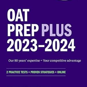خرید و دانلود نسخه کامل کتاب OAT Prep Plus 2023-2024: 2 Practice Tests + Proven Strategies + Online (Kaplan Test Prep)