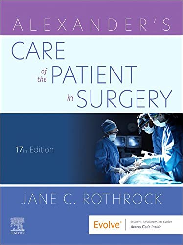 خرید و دانلود نسخه کامل کتاب Alexander’s Care of the Patient in Surgery – E-Book 17th Edition_6a6d8f4704371.jpeg خرید و دانلود نسخه کامل کتاب Alexander’s Care of the Patient in Surgery – E-Book 17th Edition