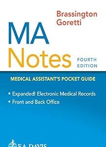 خرید و دانلود نسخه کامل کتاب MA Notes medical Assistant’s Pocket Guide