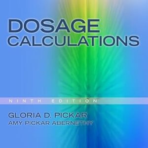 خرید و دانلود نسخه کامل کتاب Dosage Calculations