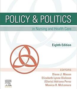 خرید و دانلود نسخه کامل کتاب Policy & Politics in Nursing and Health Care – E-Book