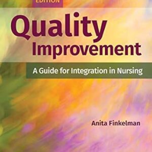 خرید و دانلود نسخه کامل کتاب Quality Improvement: A Guide for Integration in Nursing