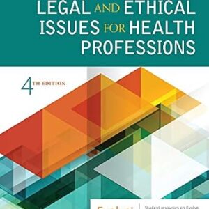 خرید و دانلود نسخه کامل کتاب Legal and Ethical Issues for Health Professions E-Book