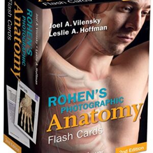 خرید و دانلود نسخه کامل کتاب Rohen’s Photographic Anatomy Flash Cards 2nd Edition
