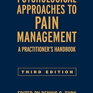 خرید و دانلود نسخه کامل کتاب Psychological Approaches to Pain Management: A Practitioner’s Handbook