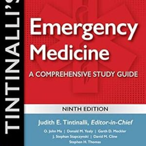 خرید و دانلود نسخه کامل کتاب Tintinalli’s Emergency Medicine: A Comprehensive Study Guide, 9th edition