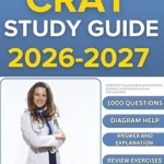 خرید و دانلود نسخه کامل کتاب CRAT STUDY GUIDE 2026-2027 : Complete Practice Exam With 1000 Past Questions And Complete Answer Explanation