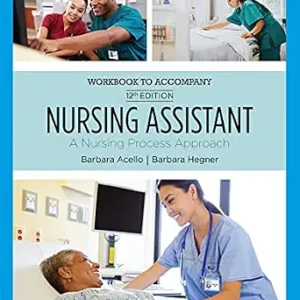 خرید و دانلود نسخه کامل کتاب Student Workbook for Acello/Hegner’s Nursing Assistant: A Nursing Process Approach