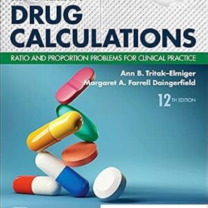 خرید و دانلود نسخه کامل کتاب Brown and Mulholland’s Drug Calculations E-Book: Ratio and Proportion Problems for Clinical Practice