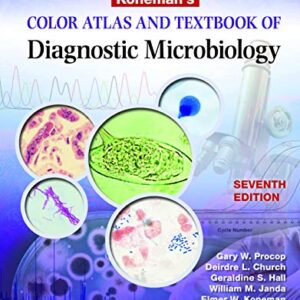 خرید و دانلود نسخه کامل کتاب Koneman’s Color Atlas and Textbook of Diagnostic Microbiology 7th Edition