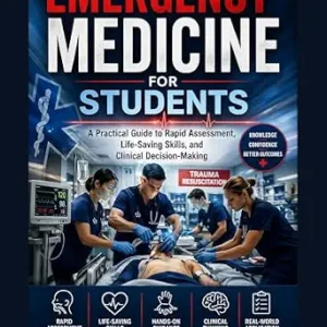 خرید و دانلود نسخه کامل کتاب EMERGENCY MEDICINE FOR STUDENTS: A Practical Guide to Rapid Assessment, Life-Saving Skills, and Clinical Decision-Making