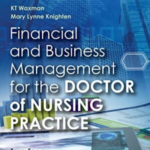 خرید و دانلود نسخه کامل کتاب Financial and Business Management for the Doctor of Nursing Practice 3rd Edition
