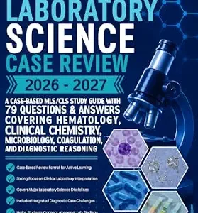 خرید و دانلود نسخه کامل کتاب Medical Laboratory Science Case Review 2026-2027: A Case-Based MLS/CLS Study Guide with 79 Questions & Answers Covering Hematology, Clinical Chemistry, … Laboratory Science Learning Series Book 1)