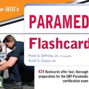 خرید و دانلود نسخه کامل کتاب McGraw Hill’s Paramedic Flashcards 1st Edition