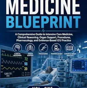 خرید و دانلود نسخه کامل کتاب CRITICAL CARE MEDICINE BLUEPRINT: A Comprehensive Guide to Intensive Care Medicine, Clinical Reasoning, Organ Support, Procedures, Pharmacology, and … … Practice (Doctor Clinical Series Book 42)