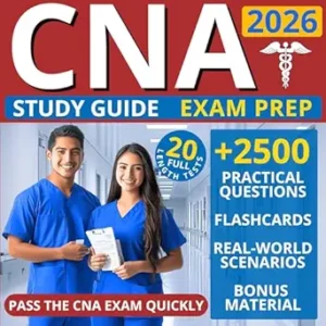 خرید و دانلود نسخه کامل کتاب CNA Study Guide: Pass Your Exam with Confidence | Clear Lessons & Realistic Practice Tests